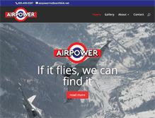 Tablet Screenshot of airpower-aviation.com
